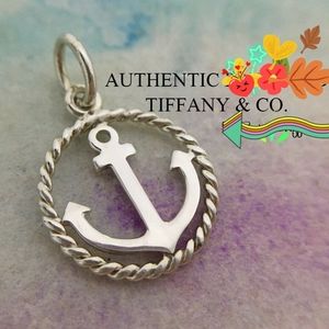 Authentic Tiffany & Co. Anchor Pendant
